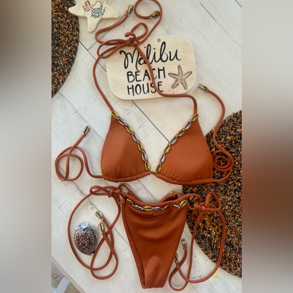 Andi Bagus Bora Bora bikini in Terracotta - Picture 3 of 7